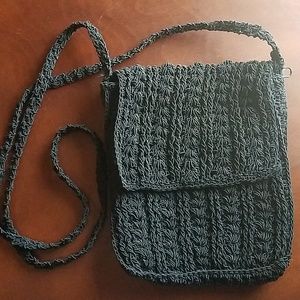 ⭐ Black Woven purse